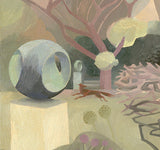 Barbara Hepworth's Garden - Print of a painting