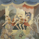Dancers - Print of one of the paintings made for Glyndebourne Opera House