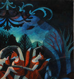 Foxcubs - Print of one of the paintings made for Glyndebourne Opera House
