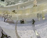 Earth, Heavens and the Underworld - Print of an illustration by Sarah Young