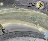 Earth, Heavens and the Underworld - Print of an illustration by Sarah Young