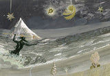 Earth, Heavens and the Underworld - Print of an illustration by Sarah Young