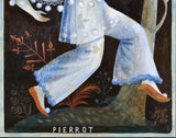 Pierrot -a print of one of the characters from the Commedia dell'arte