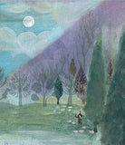 Pan in Arcadia - Print of an illustration by Sarah Young