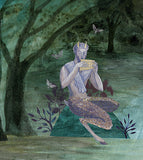 Pan in Arcadia - Print of an illustration by Sarah Young