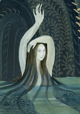 Arethusa Bathing - Print of an illustration by Sarah Young