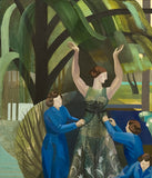 Costume Fitters - print of a Glyndebourne painting