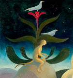 Bird Man - Print of an oil painting (Copy)