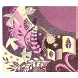 Books and Birds - Digital Woodcut Print