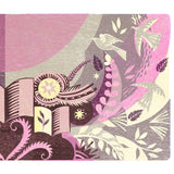 Books and Birds - Digital Woodcut Print