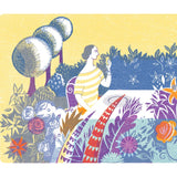 Picnic in the Park - Digital Woodcut Print