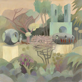Barbara Hepworth's Garden - Print of a painting