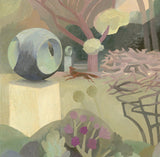 Barbara Hepworth's Garden - Print of a painting