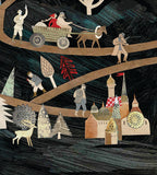 The Storyteller - Print of an original cut paper collage made by Sarah Young