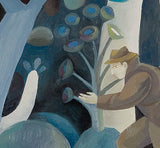Running Man - Print of a painting