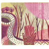 Autumn Pruning - Digital Woodcut Print