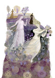 Nymphs Gathering Flowers - Print of an illustration by Sarah Young