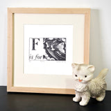 F is for Fairy - Alphabet Silkscreen Print