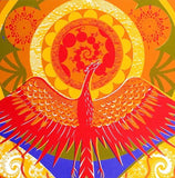 Phoenix - A large screenprint