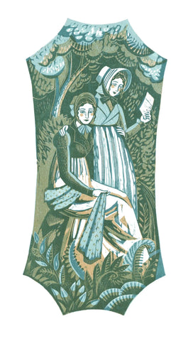 Sense and Sensibility - Print of an illustration from Jane Austen's The Complete Novels