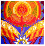 Phoenix - A large screenprint