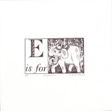 E is for Elephant - Alphabet Silkscreen Print