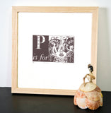 P is for Party - Alphabet Silkscreen Print