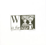 W is for Wig - Alphabet Silkscreen Print